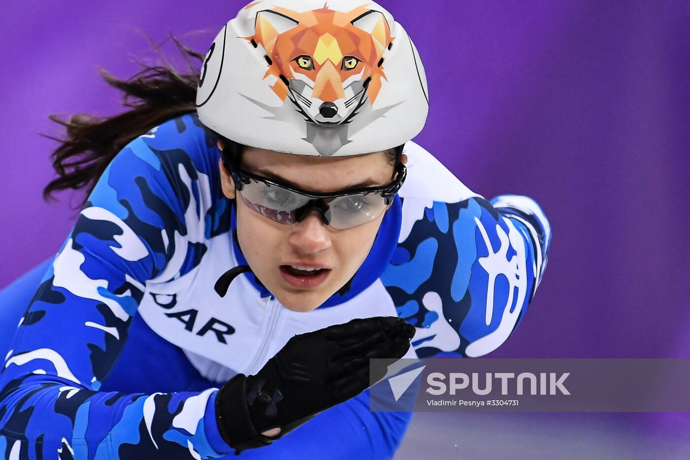 2018 Winter Olympics. Short track speed skating. Day four