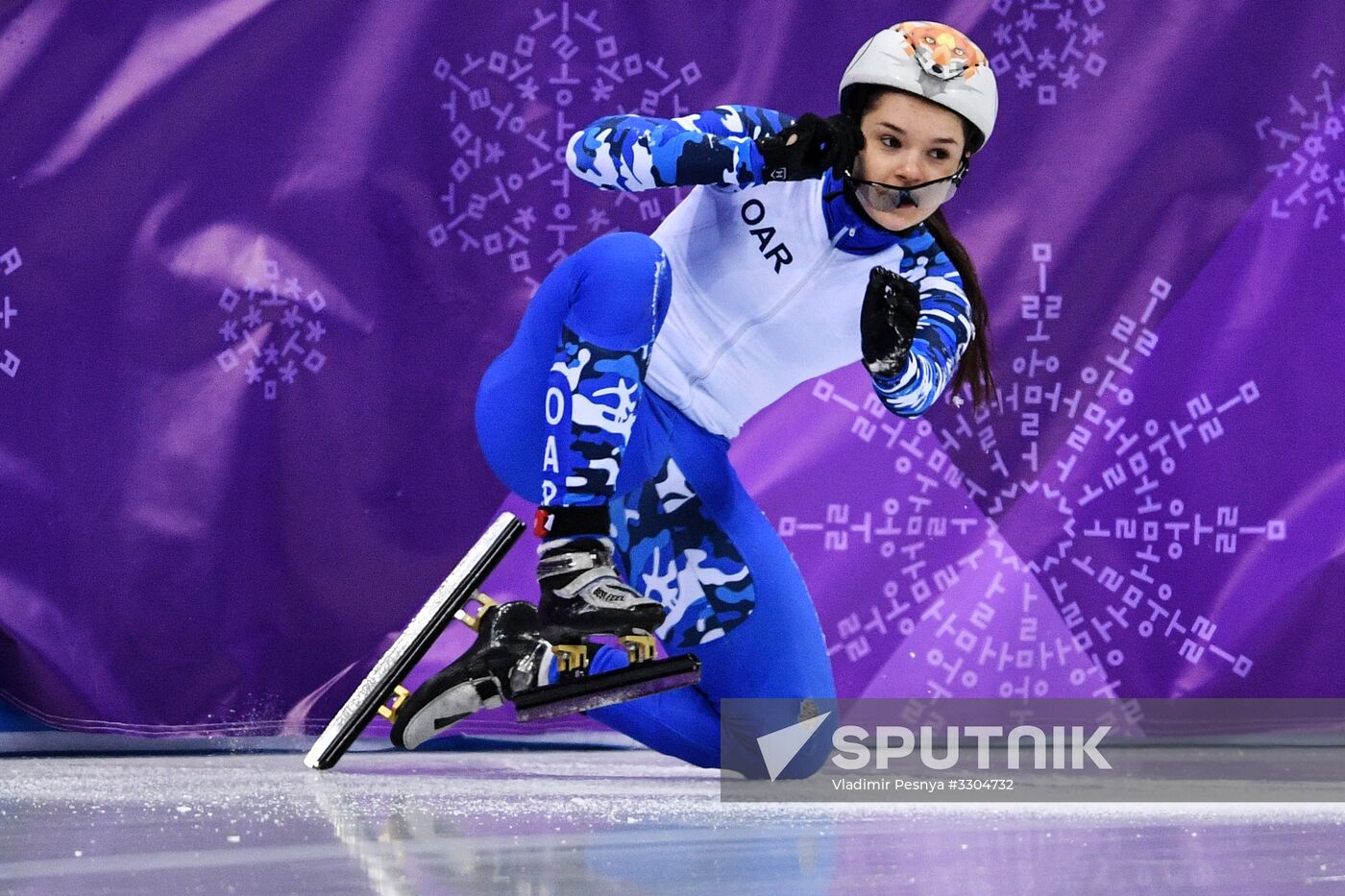 2018 Winter Olympics. Short track speed skating. Day four