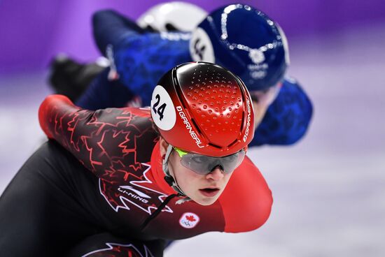 2018 Winter Olympics. Short track speed skating. Day four