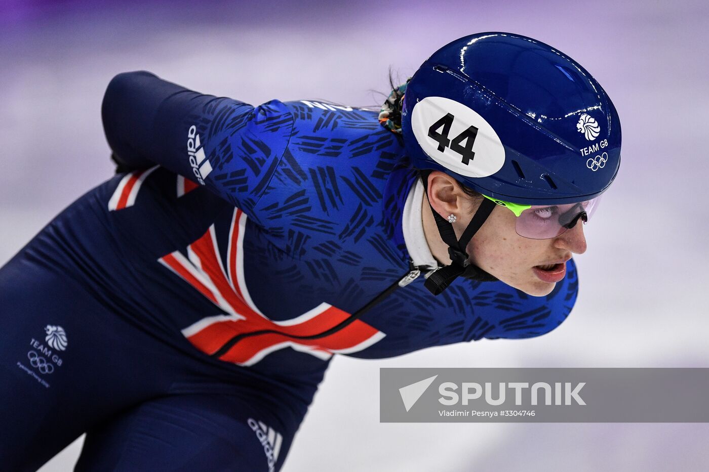2018 Winter Olympics. Short track speed skating. Day four