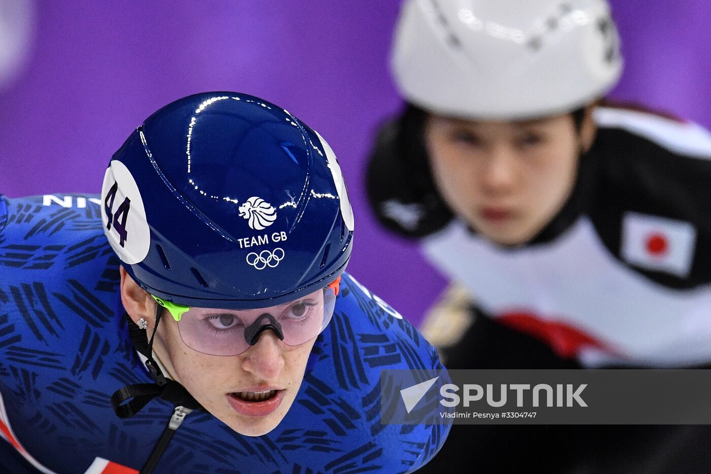2018 Winter Olympics. Short track speed skating. Day four