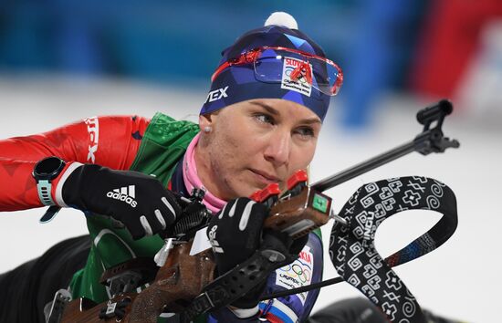 2018 Winter Olympics. Biathlon. Mixed relay