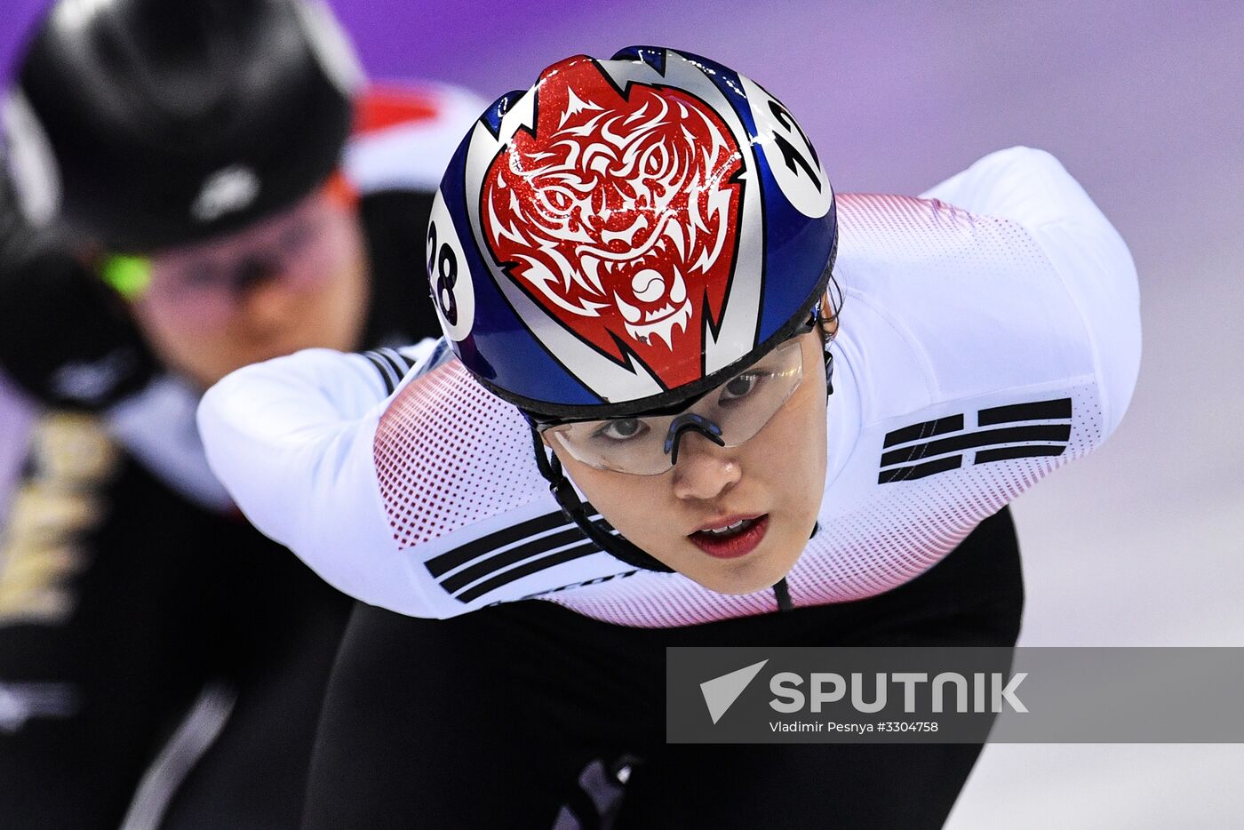 2018 Winter Olympics. Short track speed skating. Day four