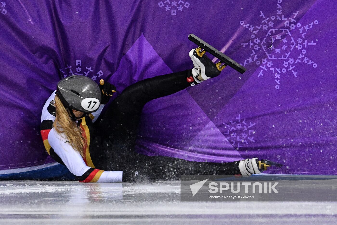 2018 Winter Olympics. Short track speed skating. Day four