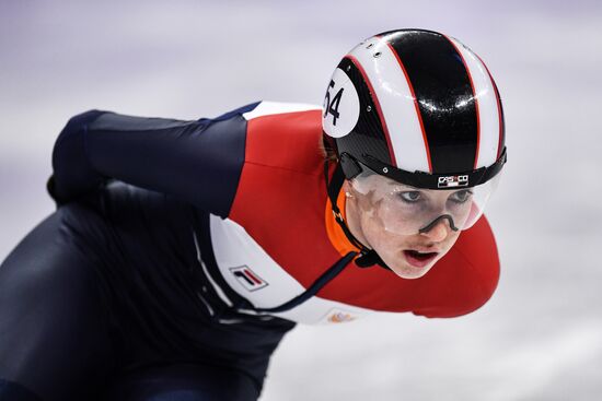 2018 Winter Olympics. Short track speed skating. Day four