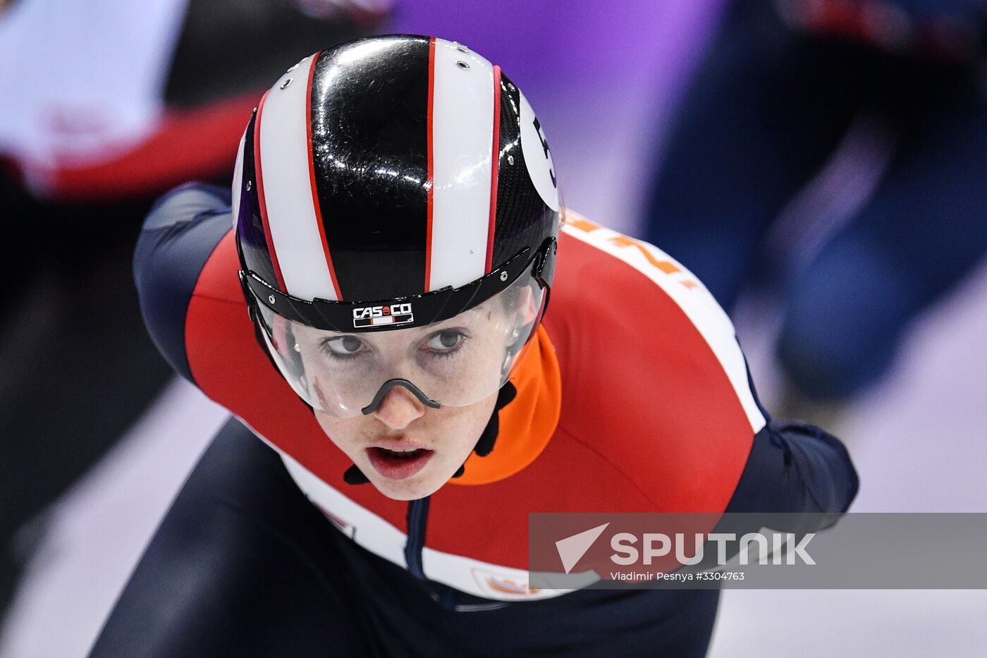 2018 Winter Olympics. Short track speed skating. Day four
