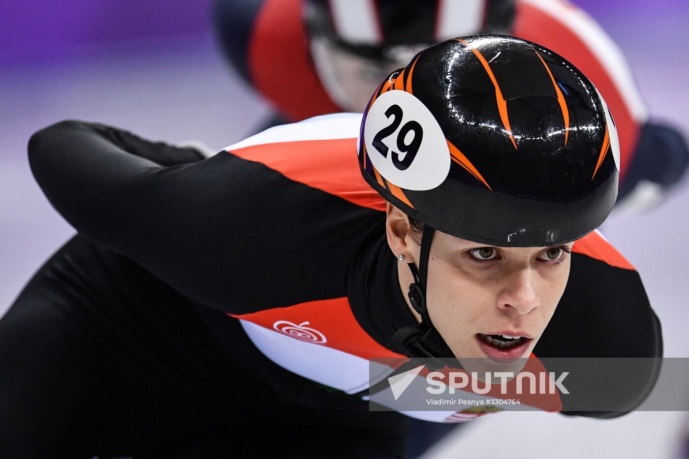 2018 Winter Olympics. Short track speed skating. Day four