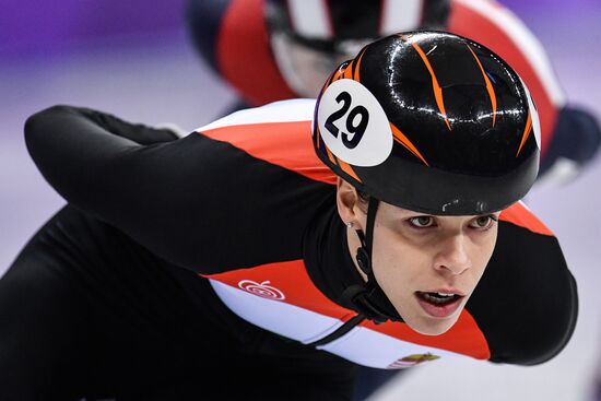 2018 Winter Olympics. Short track speed skating. Day four