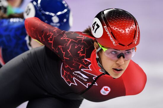 2018 Winter Olympics. Short track speed skating. Day four