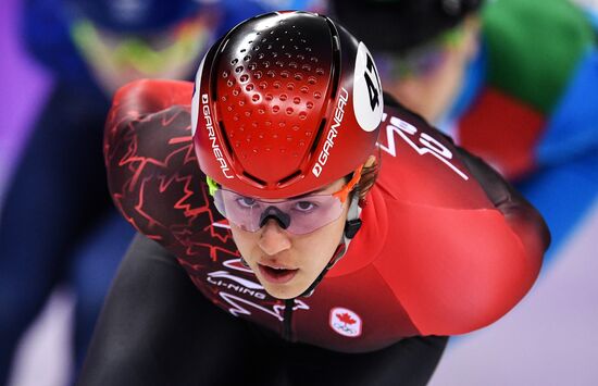 2018 Winter Olympics. Short track speed skating. Day four