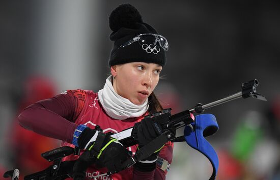 2018 Winter Olympics. Biathlon. Mixed relay