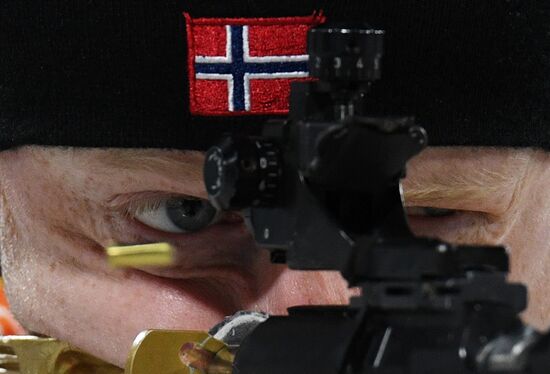 2018 Winter Olympics. Biathlon. Mixed relay