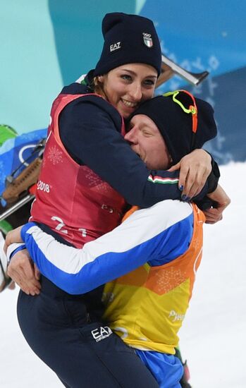 2018 Winter Olympics. Biathlon. Mixed relay