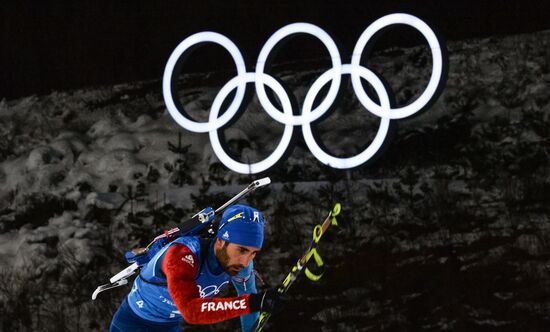 2018 Winter Olympics. Biathlon. Mixed relay