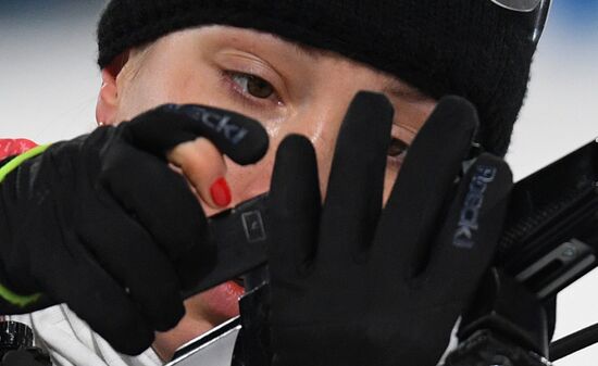 2018 Winter Olympics. Biathlon. Mixed relay