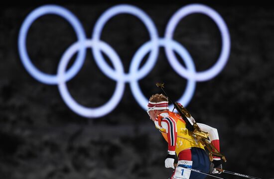 2018 Winter Olympics. Biathlon. Mixed relay