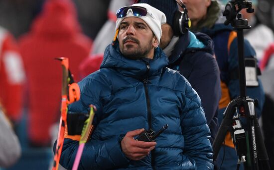 2018 Winter Olympics. Biathlon. Mixed relay