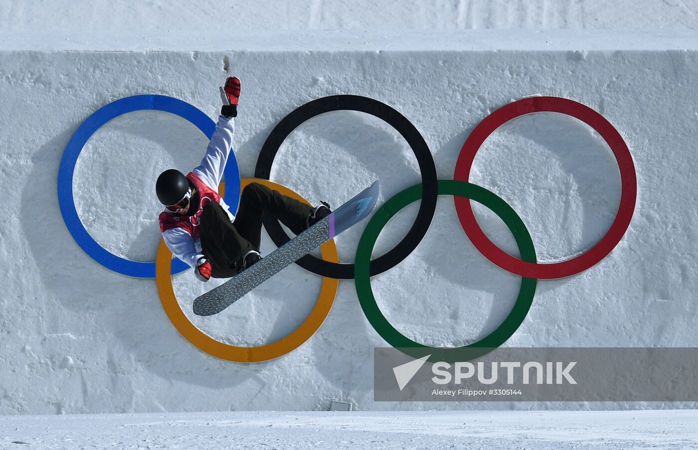 2018 Winter Olympics. Snowboarding. Men. Big air. Qualification