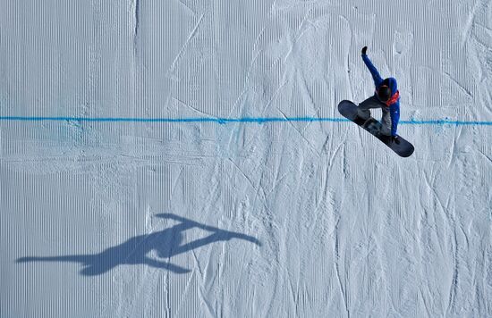 2018 Winter Olympics. Snowboarding. Men. Big air. Qualification