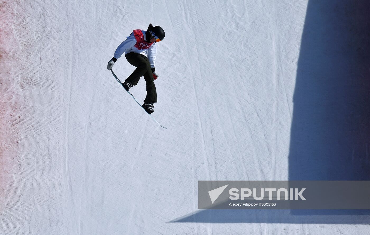 2018 Winter Olympics. Snowboarding. Men. Big air. Qualification