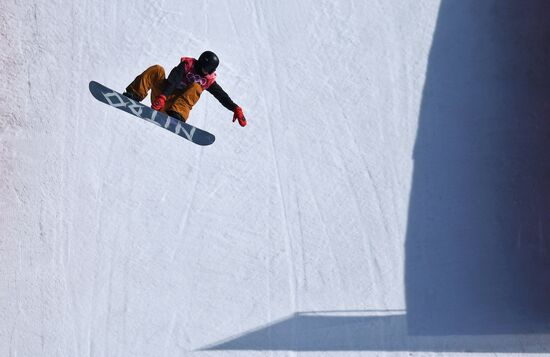 2018 Winter Olympics. Snowboarding. Men. Big air. Qualification