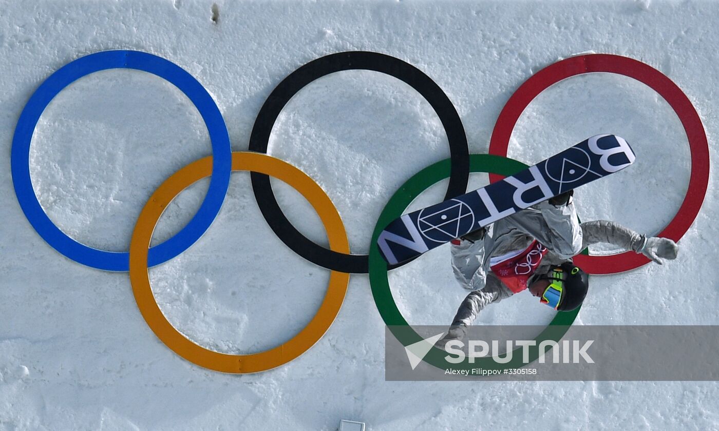 2018 Winter Olympics. Snowboarding. Men. Big air. Qualification