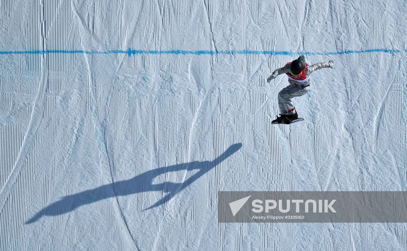 2018 Winter Olympics. Snowboarding. Men. Big air. Qualification