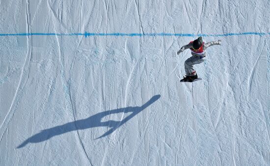 2018 Winter Olympics. Snowboarding. Men. Big air. Qualification