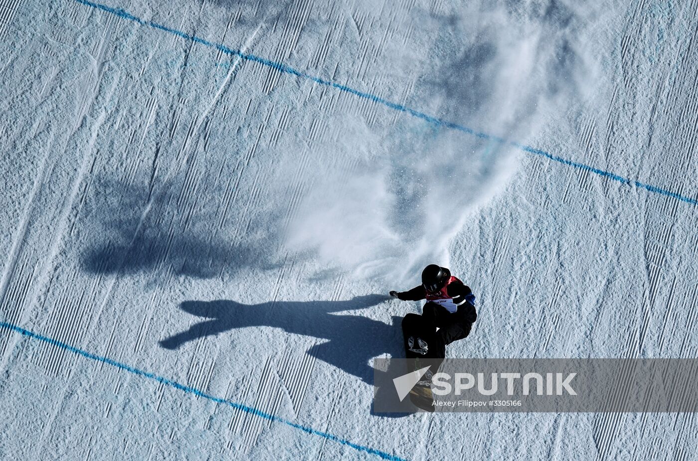 2018 Winter Olympics. Snowboarding. Men. Big air. Qualification