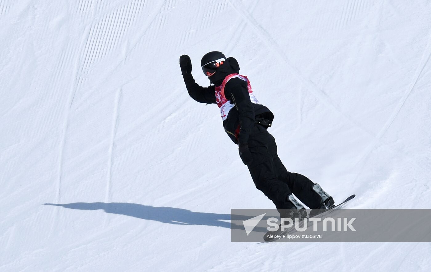 2018 Winter Olympics. Snowboarding. Men. Big air. Qualification