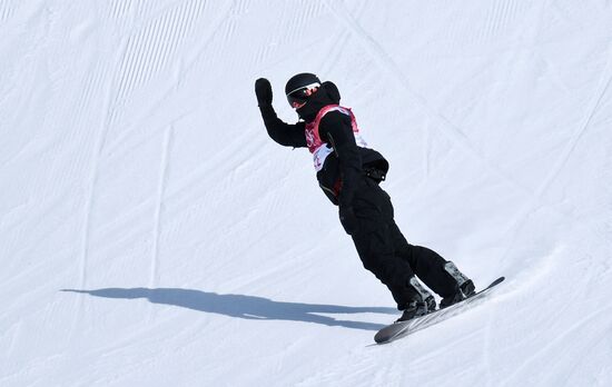 2018 Winter Olympics. Snowboarding. Men. Big air. Qualification