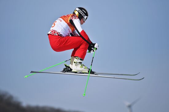 2018 Winter Olympics. Freestyle skiing. Men. Ski cross