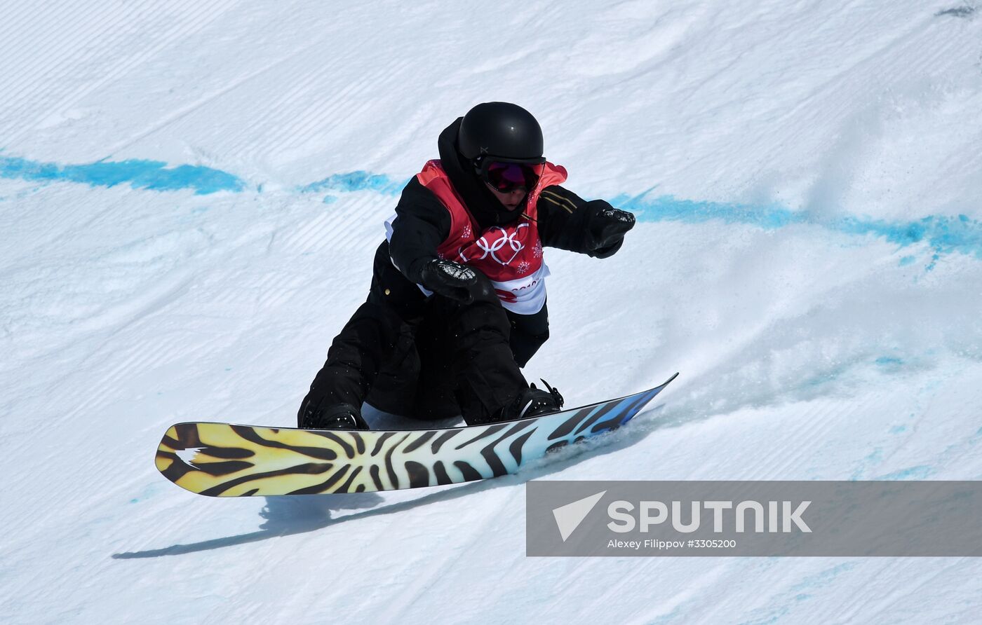 2018 Winter Olympics. Snowboarding. Men. Big air. Qualification