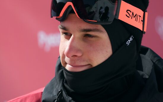 2018 Winter Olympics. Snowboarding. Men. Big air. Qualification