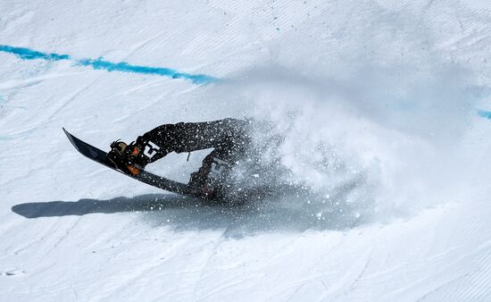 2018 Winter Olympics. Snowboarding. Men. Big air. Qualification
