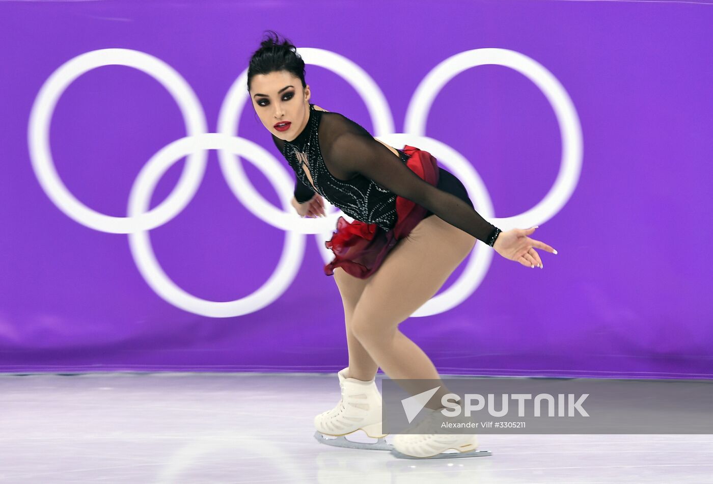 2018 Winter Olympics. Figure skating. Women. Short program