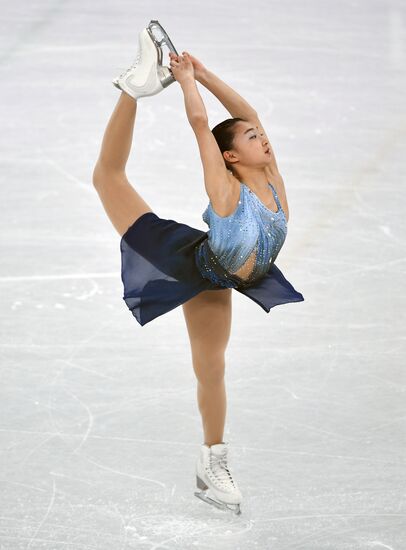 2018 Winter Olympics. Figure skating. Women. Short program