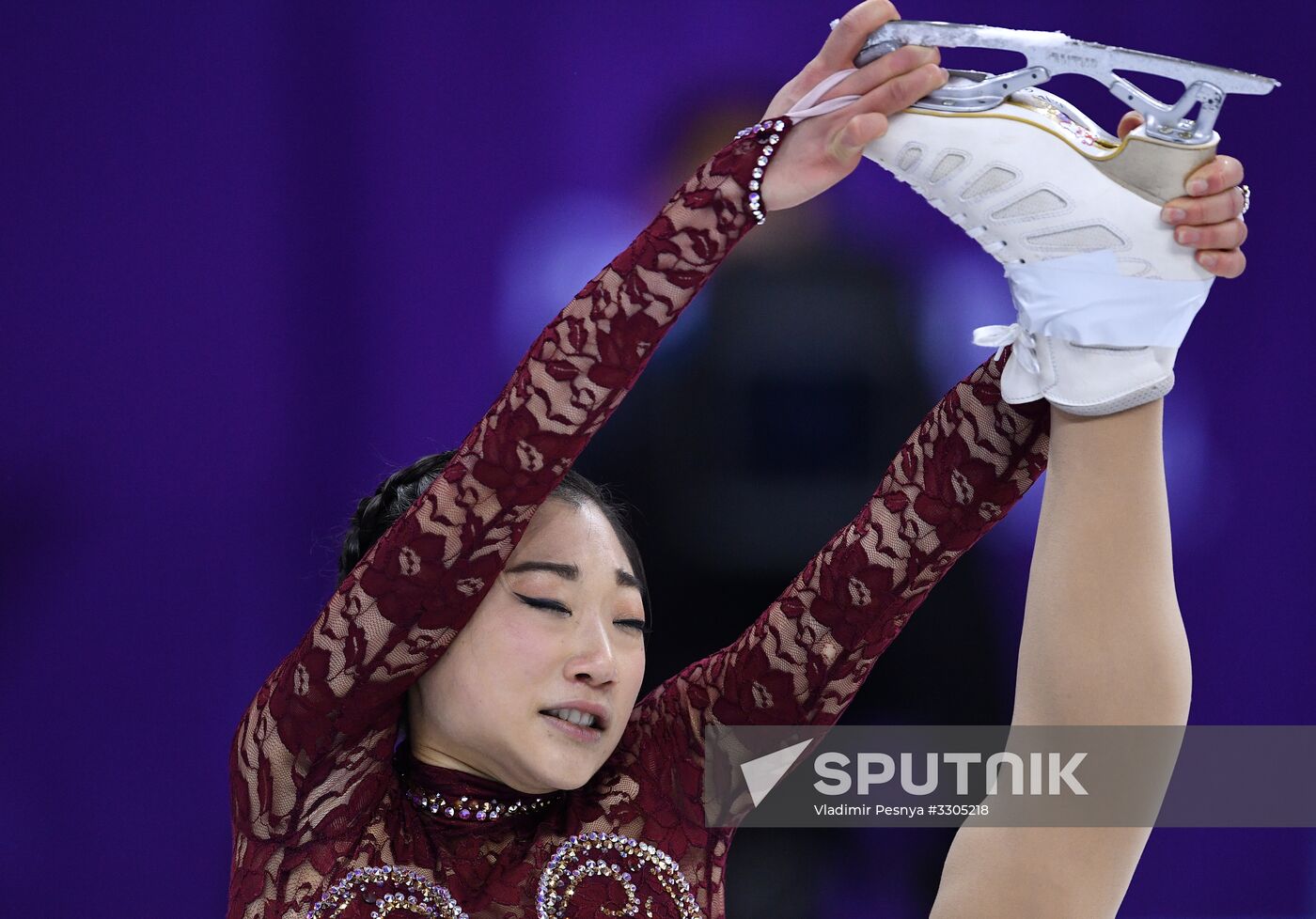 2018 Winter Olympics. Figure skating. Women. Short program