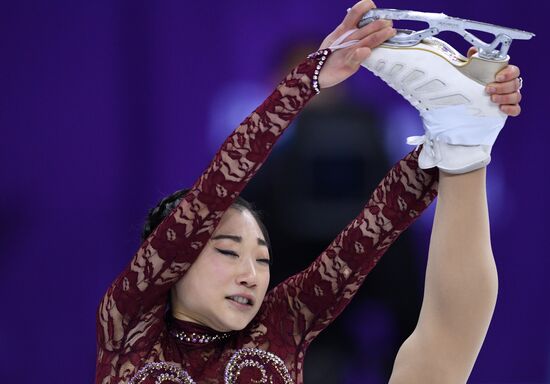 2018 Winter Olympics. Figure skating. Women. Short program