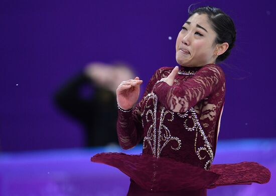 2018 Winter Olympics. Figure skating. Women. Short program