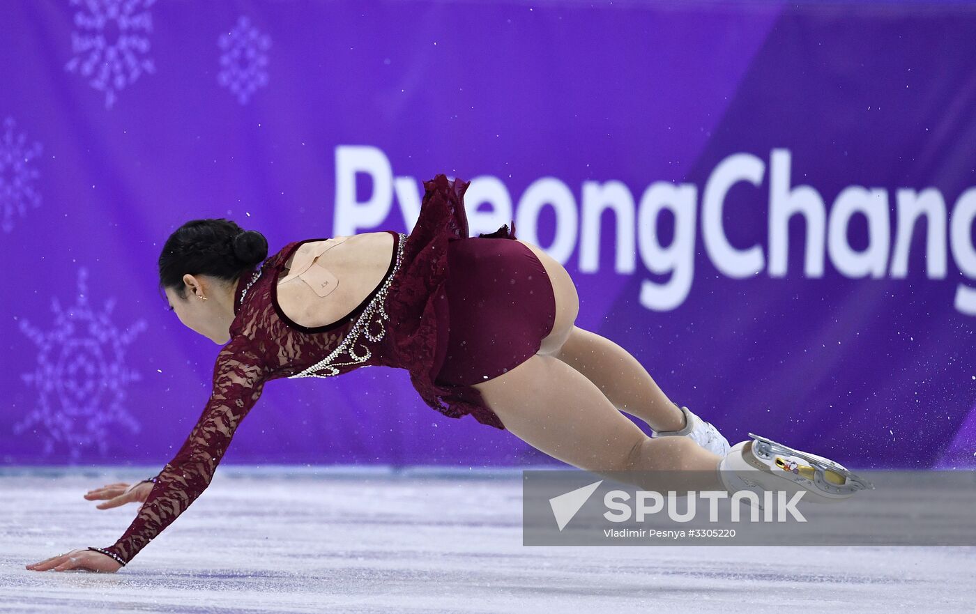 2018 Winter Olympics. Figure skating. Women. Short program