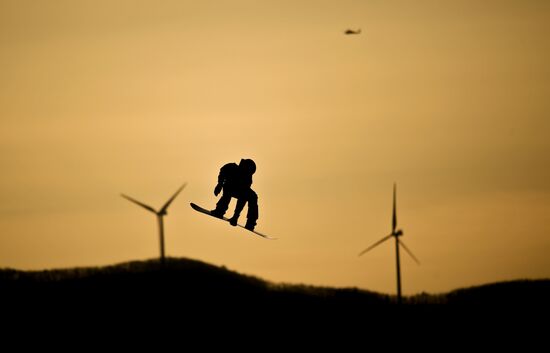 2018 Winter Olympics. Snowboarding. Men. Big air. Qualification