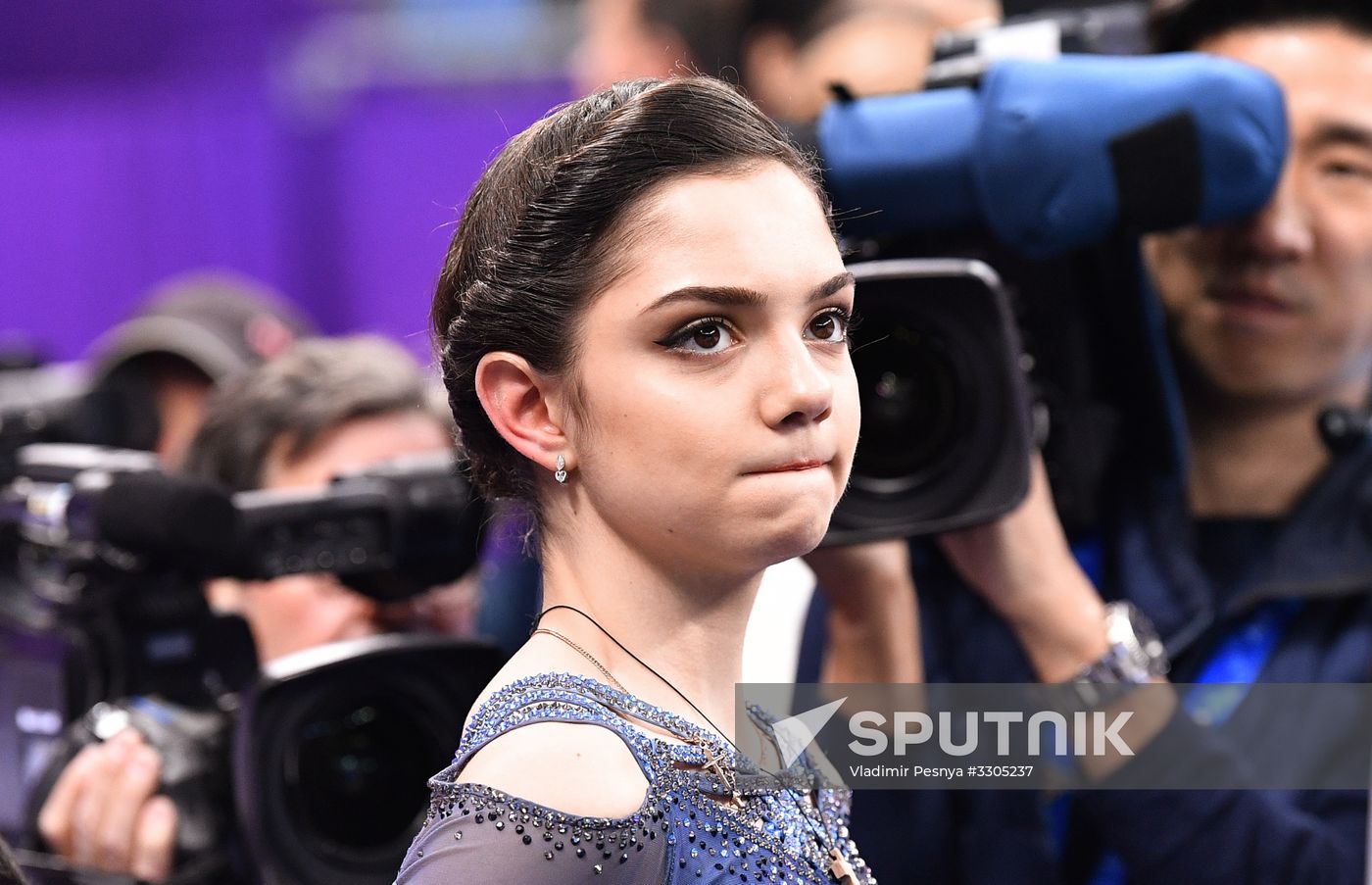 2018 Winter Olympics. Figure skating. Women. Short program