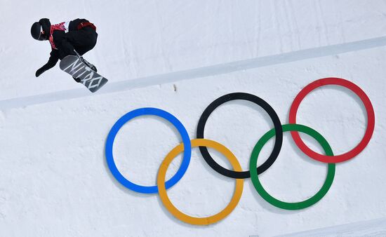 2018 Winter Olympics. Snowboarding. Men. Big air. Qualification