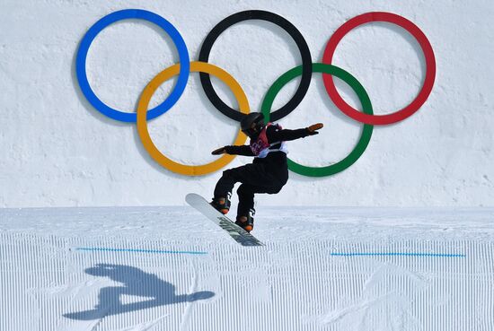 2018 Winter Olympics. Snowboarding. Men. Big air. Qualification