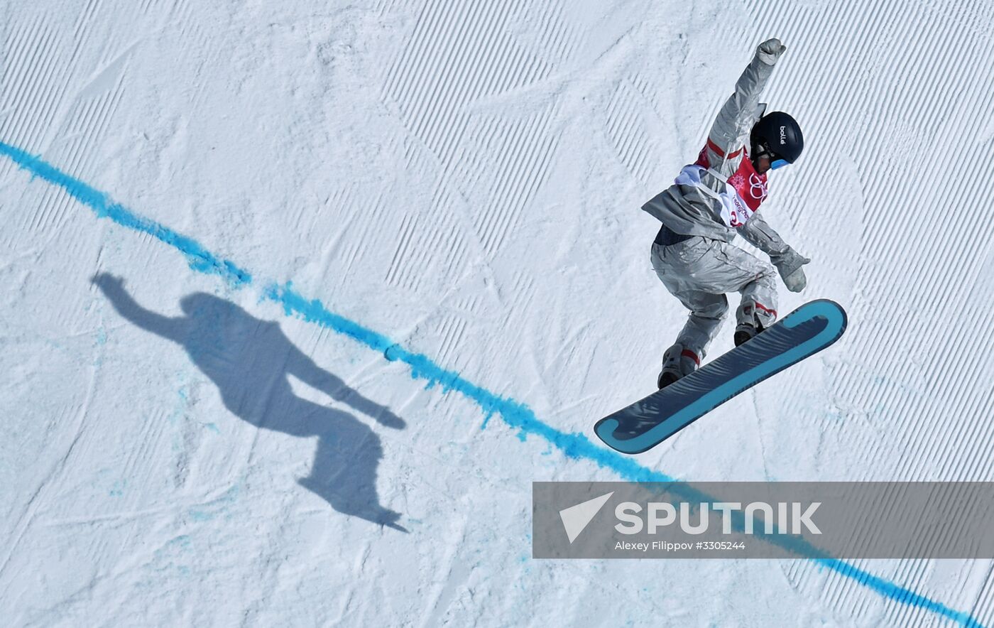 2018 Winter Olympics. Snowboarding. Men. Big air. Qualification