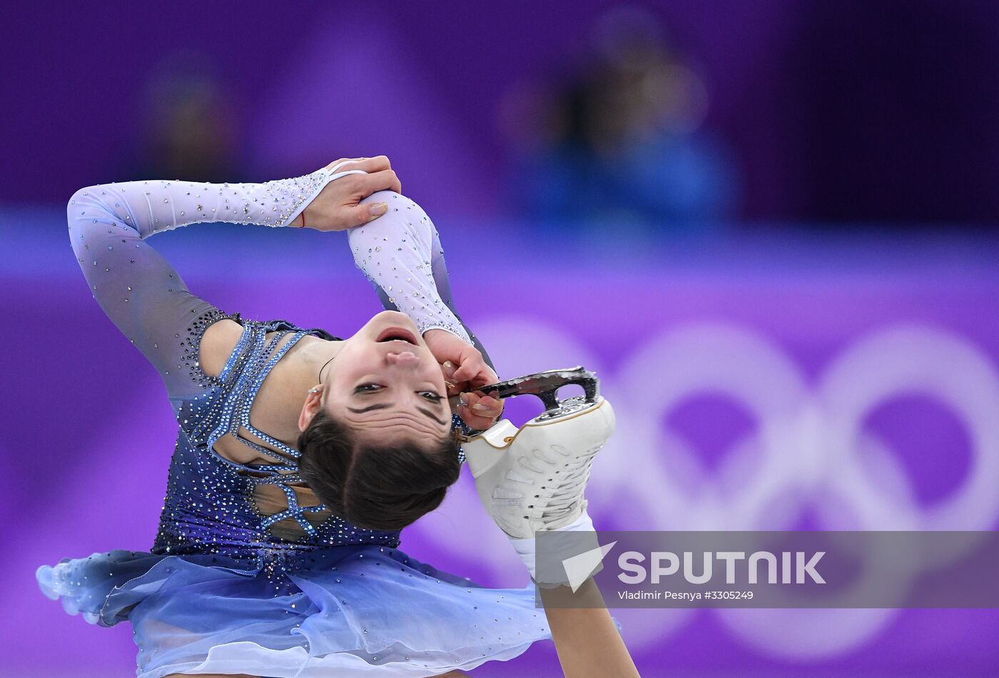 2018 Winter Olympics. Figure skating. Women. Short program