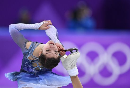 2018 Winter Olympics. Figure skating. Women. Short program