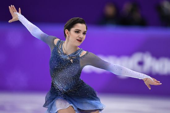 2018 Winter Olympics. Figure skating. Women. Short program