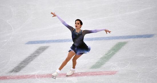 2018 Winter Olympics. Figure skating. Women. Short program